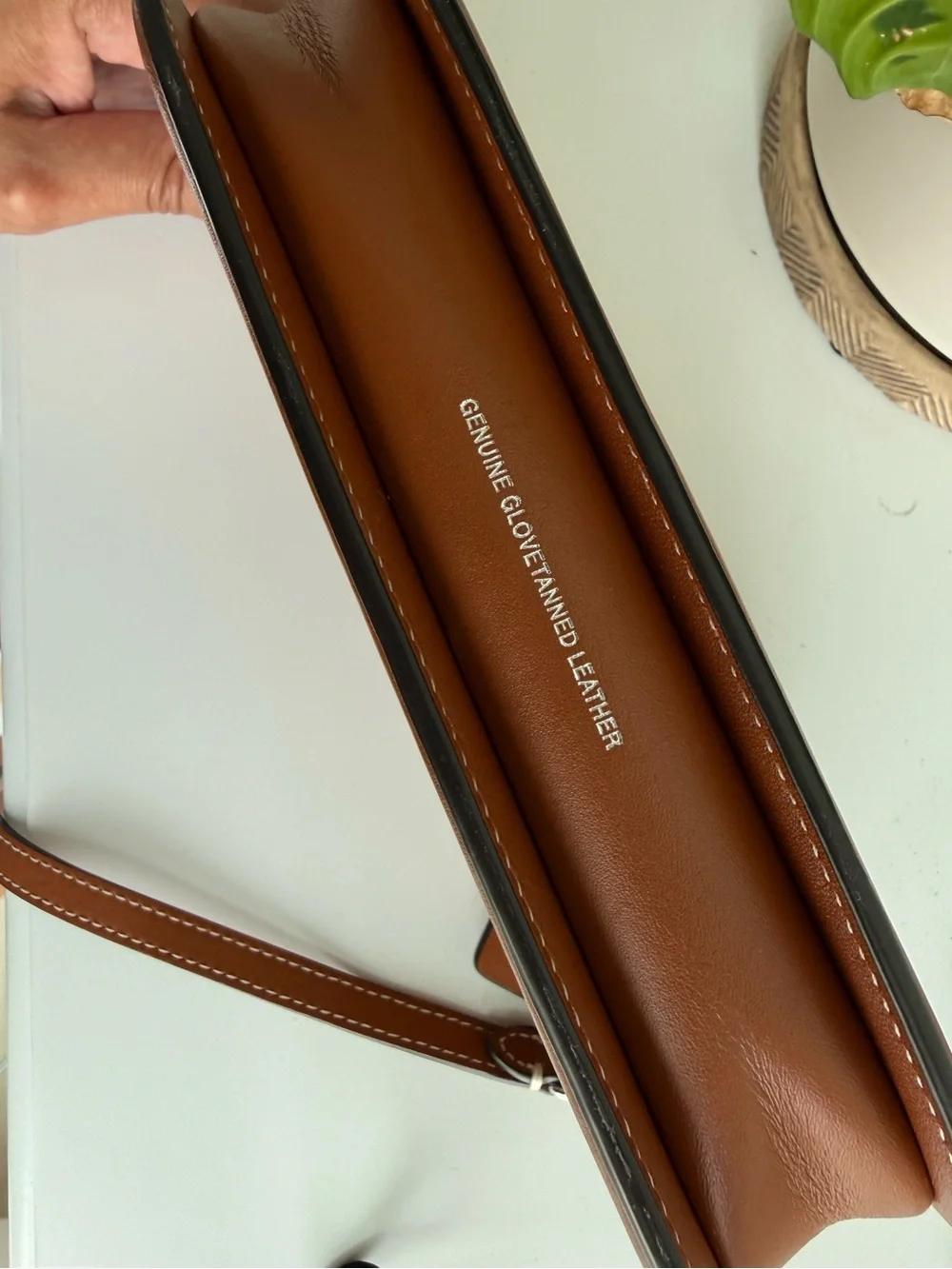 Coach Penn Shoulder Bag in Silver/Burnished Amber